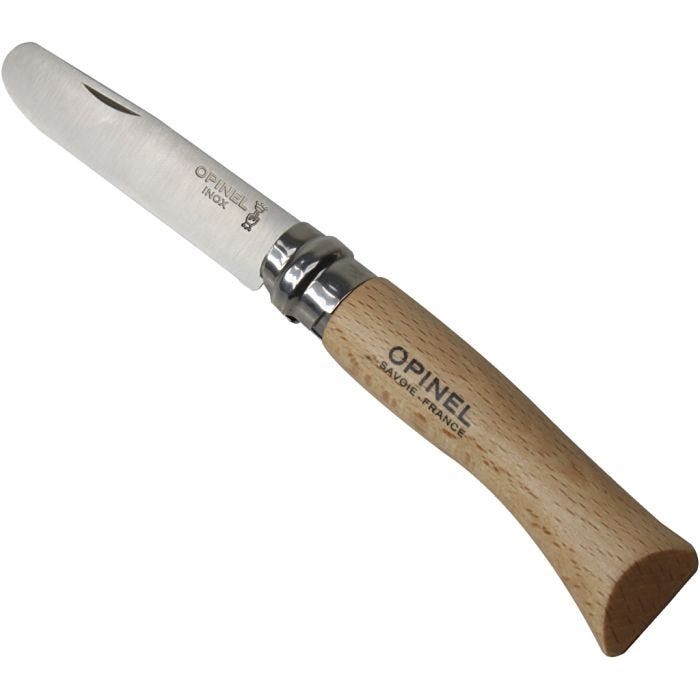 Snittekniv med stump spids, 1 stk.