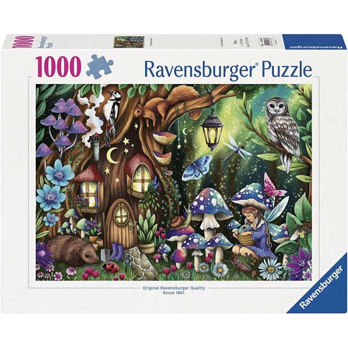 Puslespil, Den magiske skov, 1000 brikker, 1 pk.
