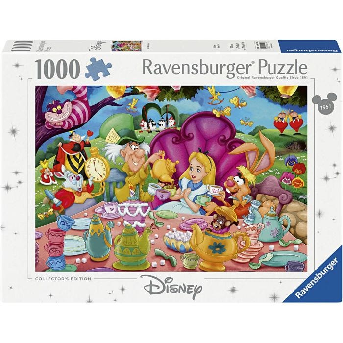 Puslespil, Alice i Eventyrland, 1000 brikker, 1 pk.
