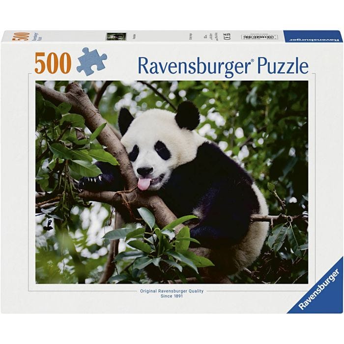 Puslespil, Panda, 500 brikker, 1 pk.