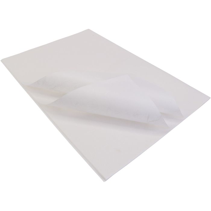 Rispapir, ark 47x60 cm, hvid, 10 ark/ 1 pk.