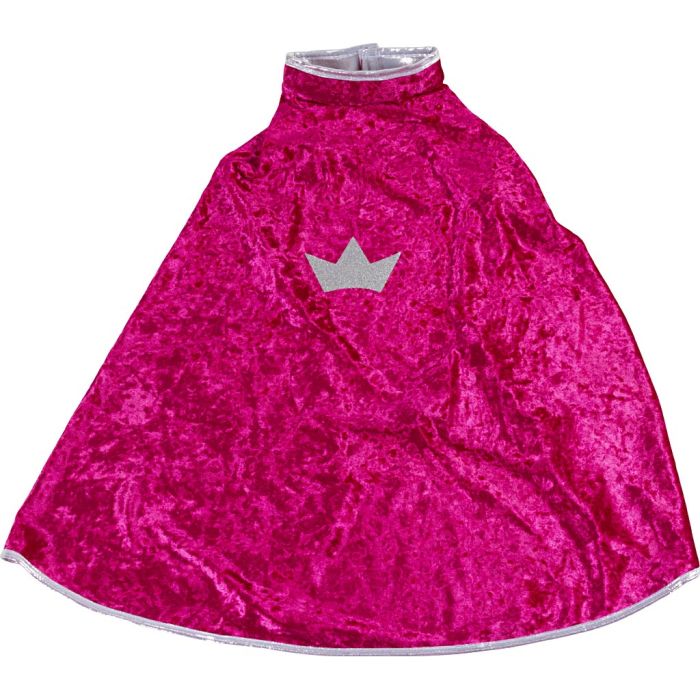 Kappe, Prinsesse/Dronning, L: 49 cm, str. 5-6 år, lys rød, 1 stk.
