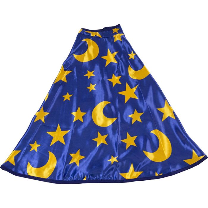 Kappe, Troldmand, L: 49 cm, str. 5-6 år, sort, guld, 1 stk.