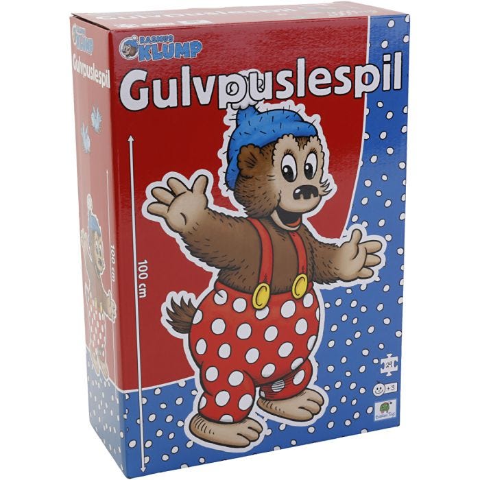 Rasmus Klump Gulvpuslespil, 29 brikker, 1 stk.