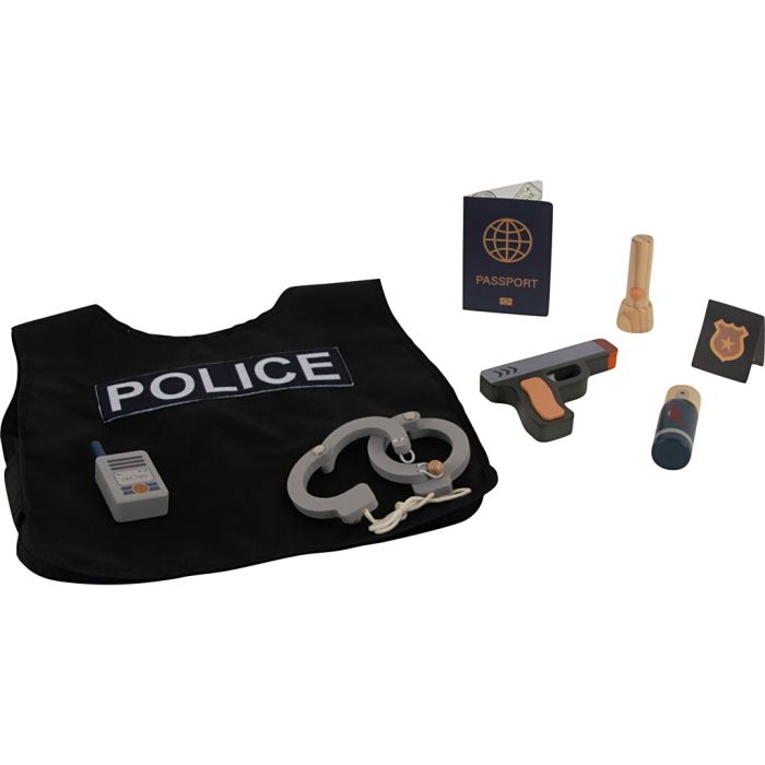 dantoy Politisæt, L: 40 cm, B: 36 cm, 8 dele/ 1 pk.