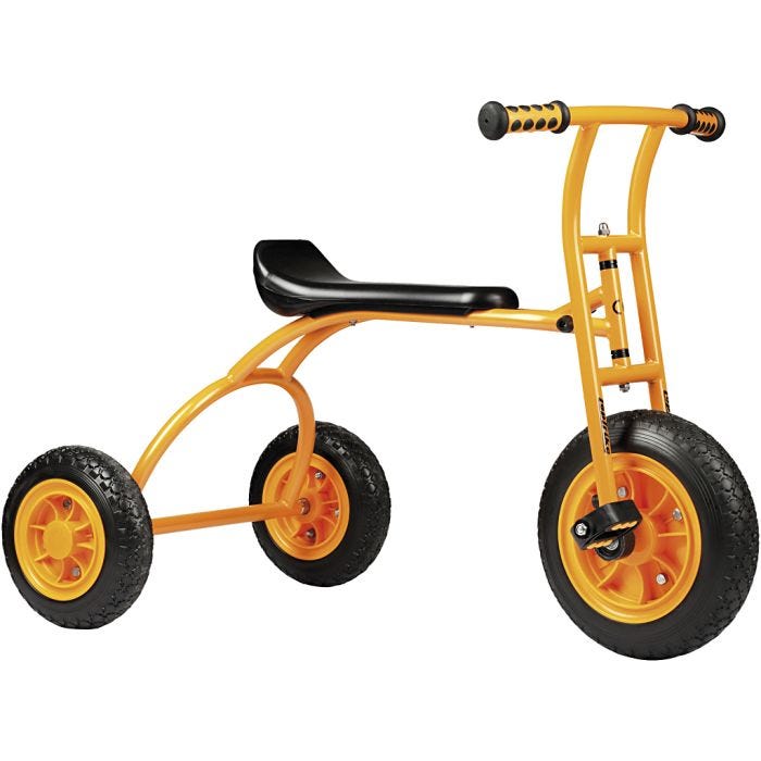 TopTrike by beleduc Rookie Trehjulet Cykel, 93x55x64 cm, 1 stk.