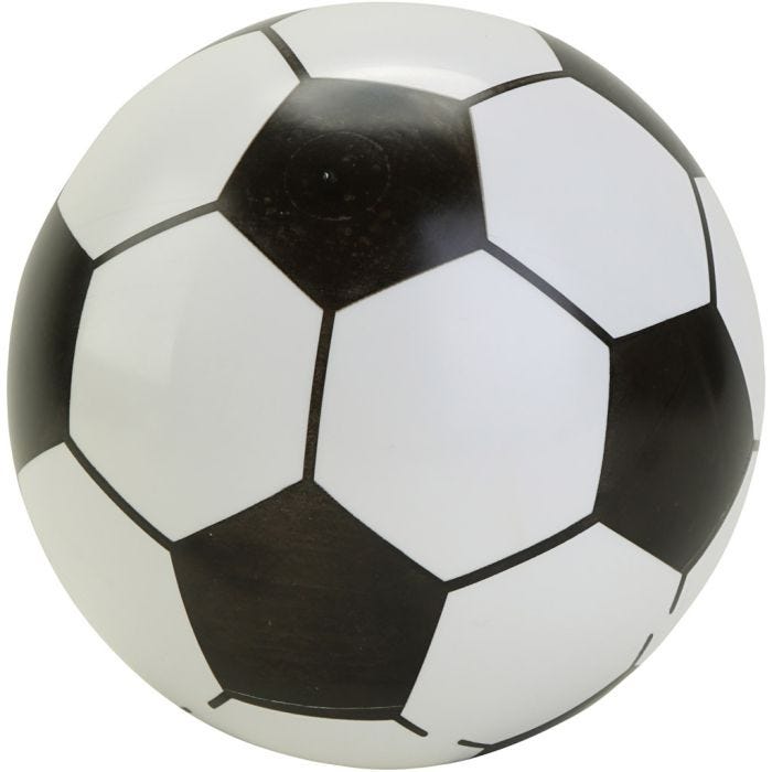 Plastbolde, diam. 20 cm, 70 g, ass. farver, 10 stk./ 1 pk.