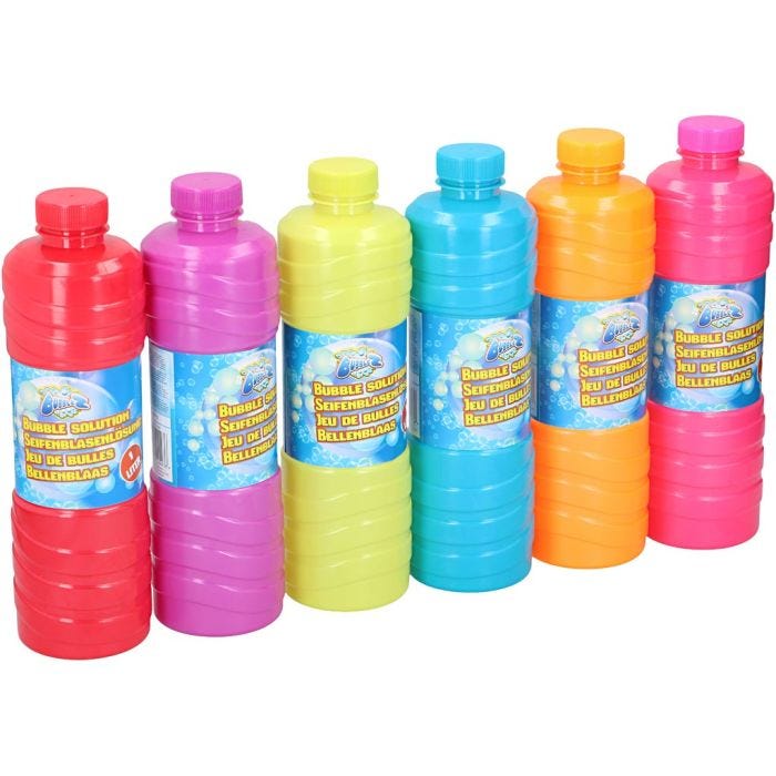 Sæbeboblevæske, 1000 ml/ 1 fl.
