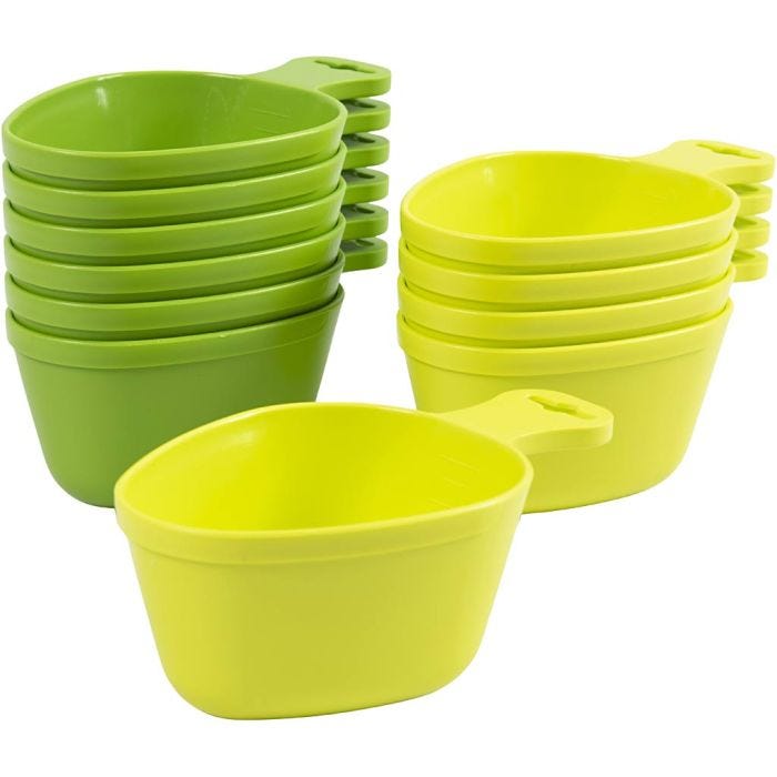 Mug / Kop, 300 ml, Farve kan variere, 10stk./ 1 pk.