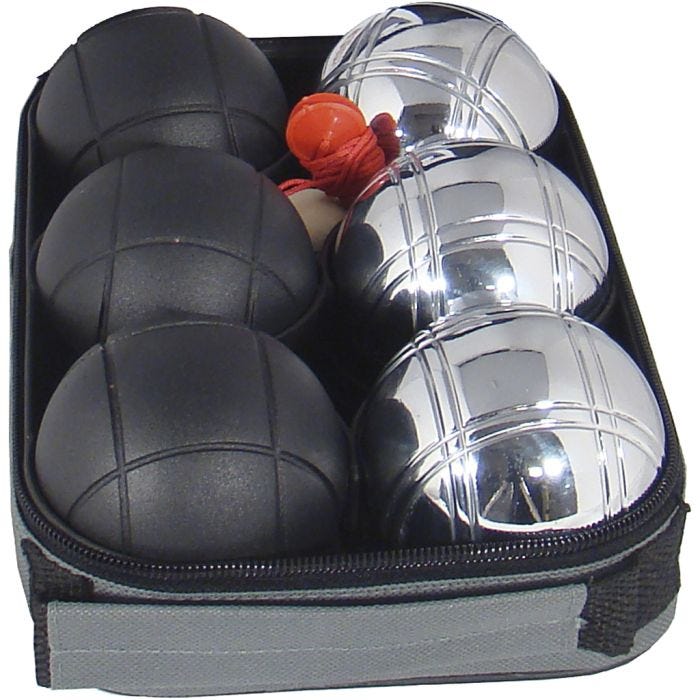Petanque, 1 sæt