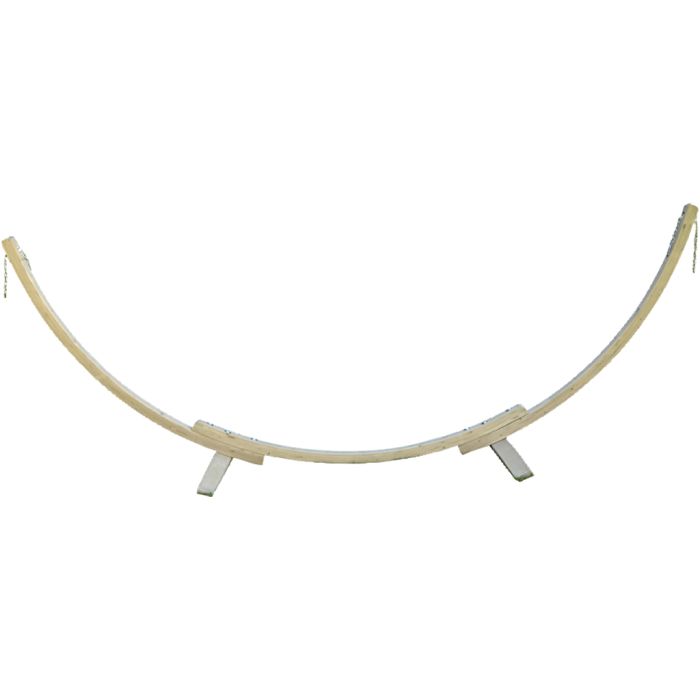 Træhængekøjestativ, 131 cm, 357 cm, 104 cm, 1 stk.