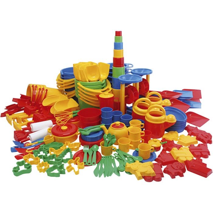 dantoy Stort Sandsæt, 200 stk./ 1 pk.