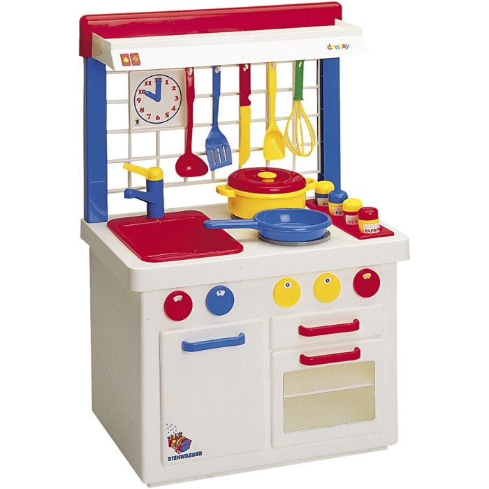 dantoy Køkken i Plast, 72 cm, 1 sæt