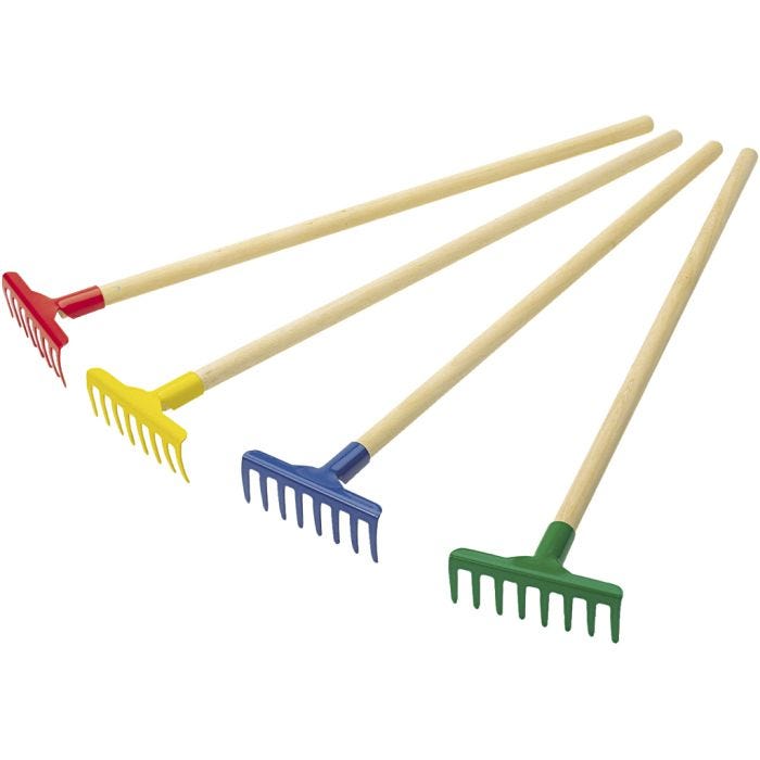 Børnerive, L: 82 cm, 4 stk./ 1 pk.