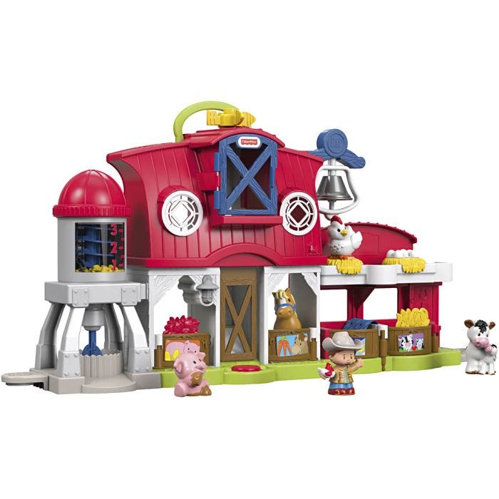 Fisher-Price Bondegård med dyrelyde, 18,5 cm, 59,5 cm, 13,5, 1 sæt