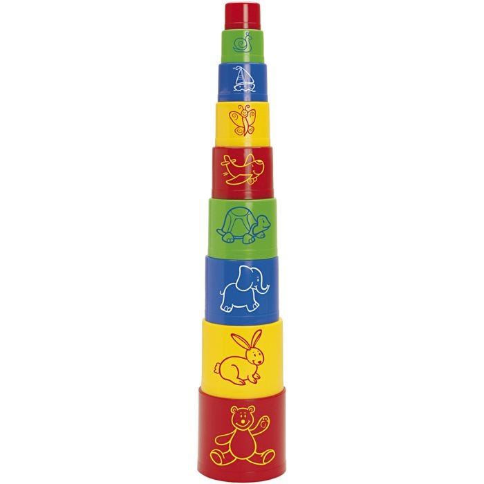 dantoy Stablebægre, diam. 3,5-10 cm, 9 stk./ 1 pk.