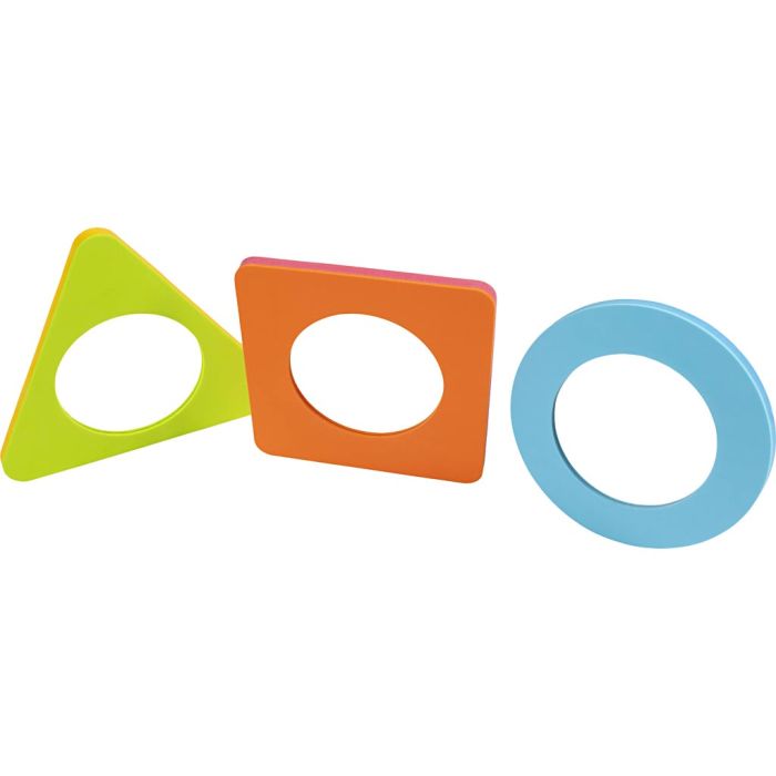 Spejle i skumrammer, str. 22x22 cm, 3 stk./ 1 pk.