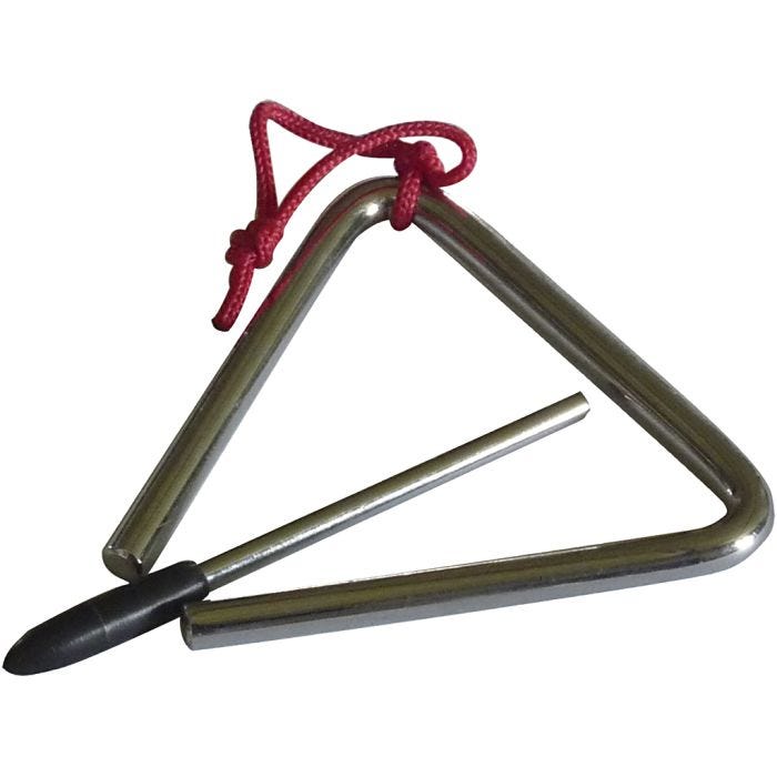 Triangel, 10 cm, 1 stk.