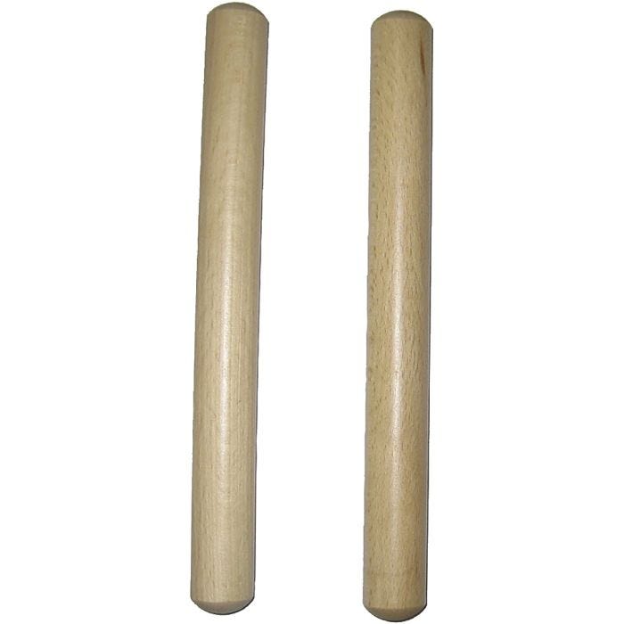 Claves, 17,5 cm, 1 sæt