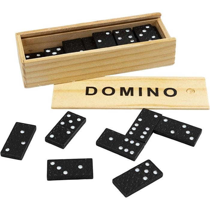 Domino, DK, 28 brikker, 1 stk.