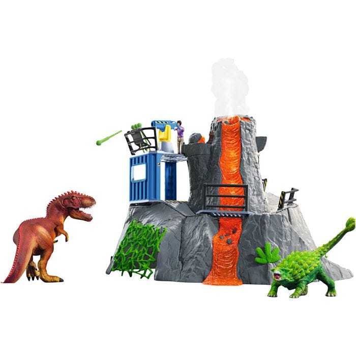 Schleich Volcano Expedition Base Camp, 60 dele/ 1 pk.
