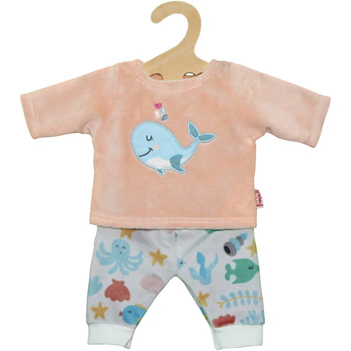 Dukketøj, nattøj, 35-45 cm, 1 sæt