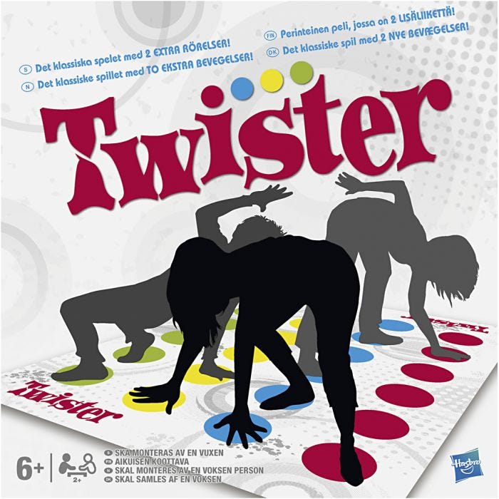 Twister refresh, DK, NO, SE, 1 sæt