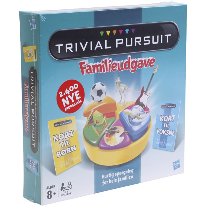 Trivial Pursuit Familieudgave, DK, 1 stk., Dansk tekst