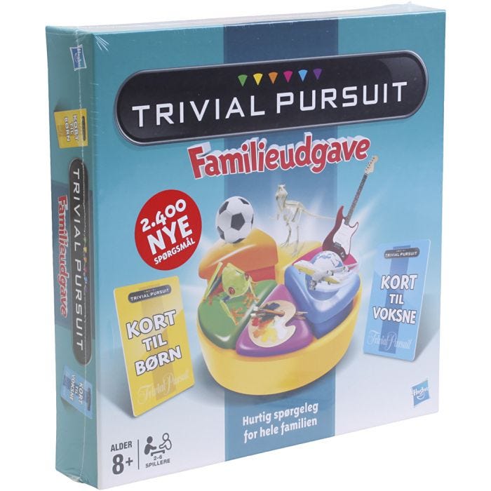 Trivial Pursuit Familieudgave, DK, 1 stk.