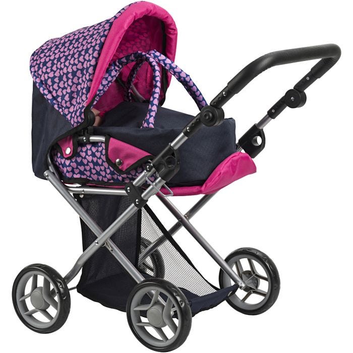My Baby Dukkevogn 3i1, 66 cm, 60 cm, 35 cm, 1 stk.