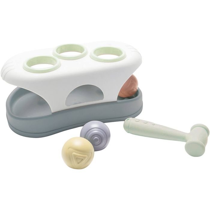 dantoy Hammerbræt, str. 24x12x13,5 cm, 5 dele/ 1 pk.