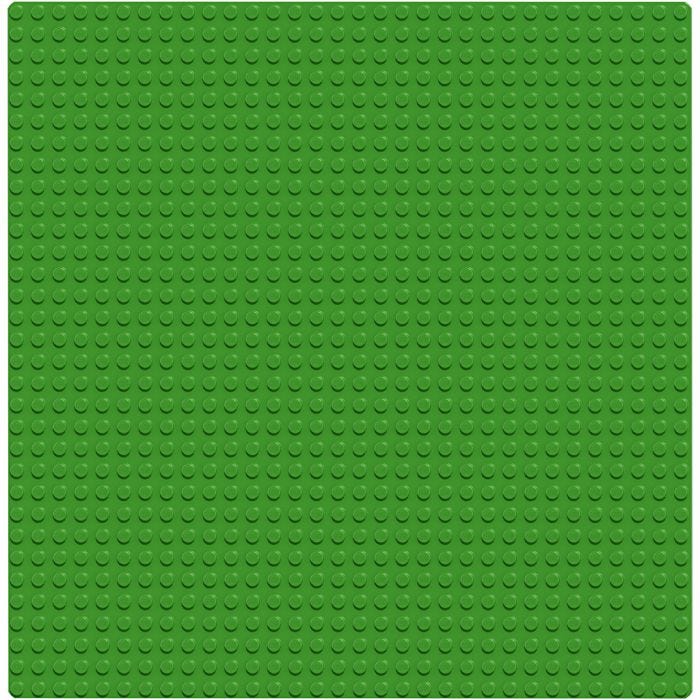 LEGO® Byggeplade, 25x25 cm, grøn, 1 stk.