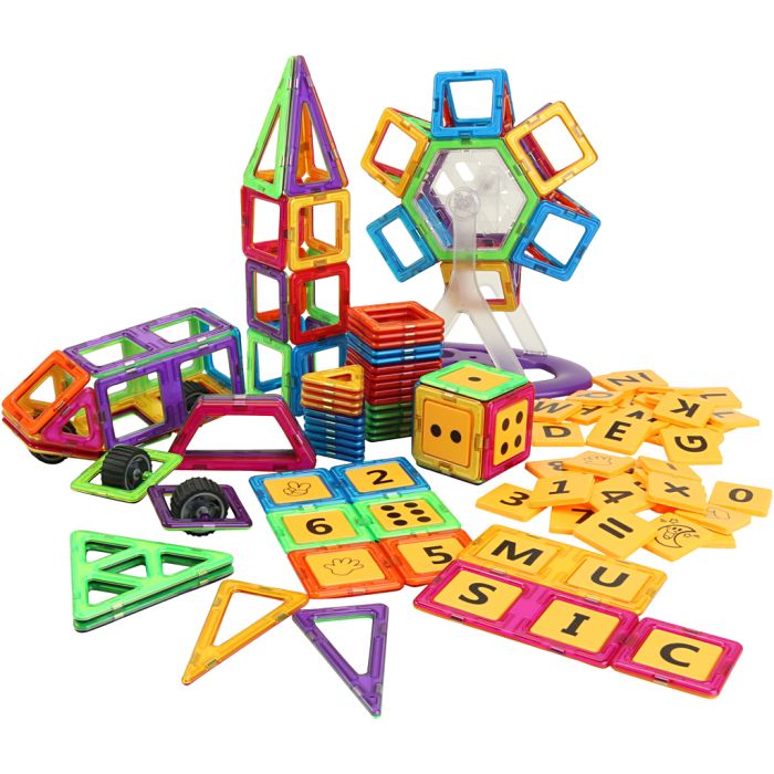Magnetisk Konstruktionssæt, 332 stk./ 1 sæt