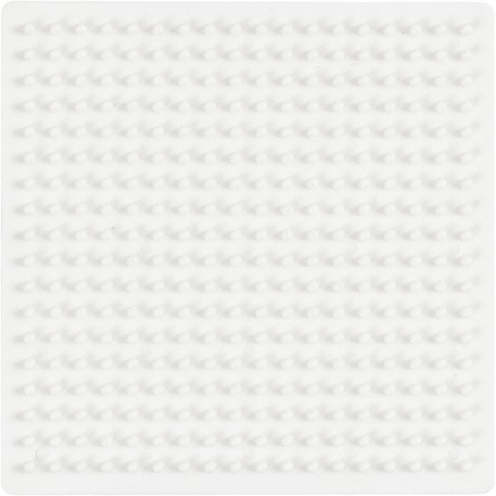 NABBI BioBeads Perleplade, firkant, 9,5x9,5 cm, medium, 1 stk.