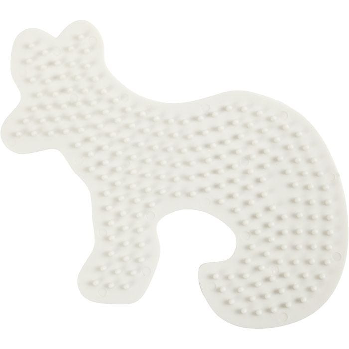 NABBI BioBeads Perleplade, ræv, 9,5x13,4 cm, medium, 1 stk.