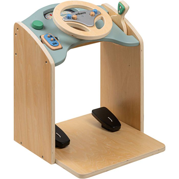 Bilrat i træ, str. 44,6x46,7 cm, 1 stk.