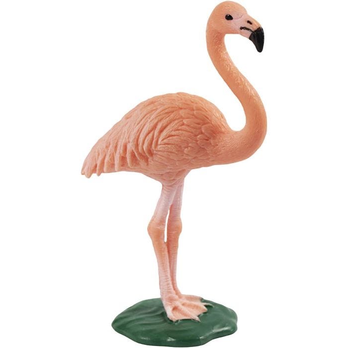 Schleich Vilde Dyr, Flamingo, str. 10,4x26x4,8 cm, 1 stk.