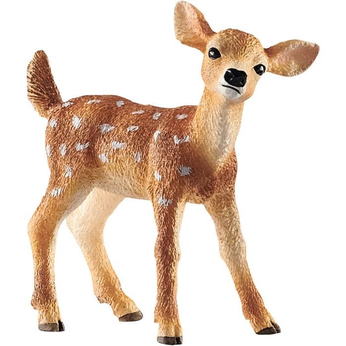 Schleich Nordiske Vilde Dyr, Hjortekalv, str. 5,3x5,2x2 cm, 1 stk.