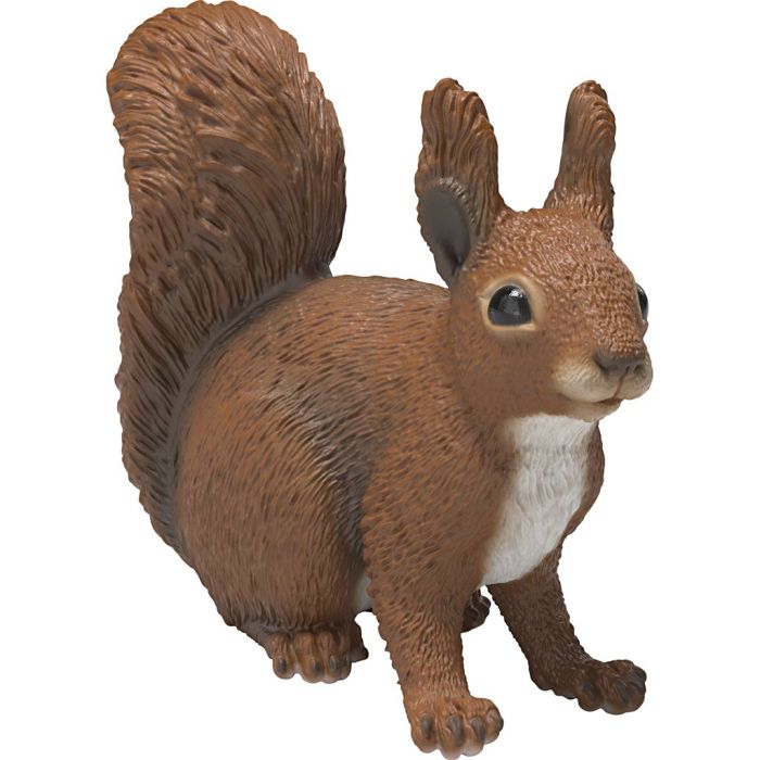 Schleich Nordiske Vilde Dyr, Egern, str. 4,8x2+3x4,5 cm, 1 stk.