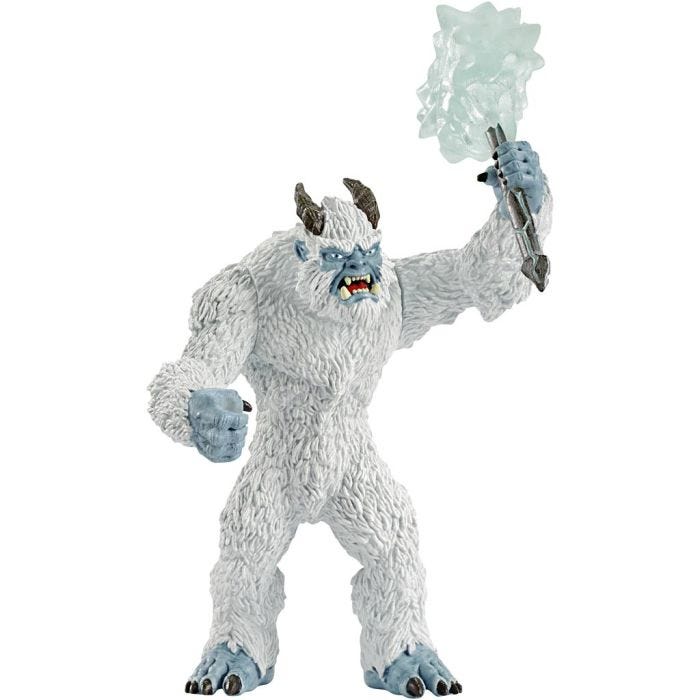 Schleich Monstre, Ismonster med våben, 18x15,5x11 cm, 1 stk.