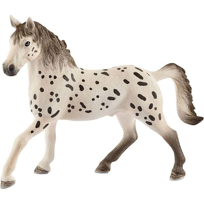 Schleich Heste, Plettet hingst, str. 11x13,5x5,5 cm, 1 stk.