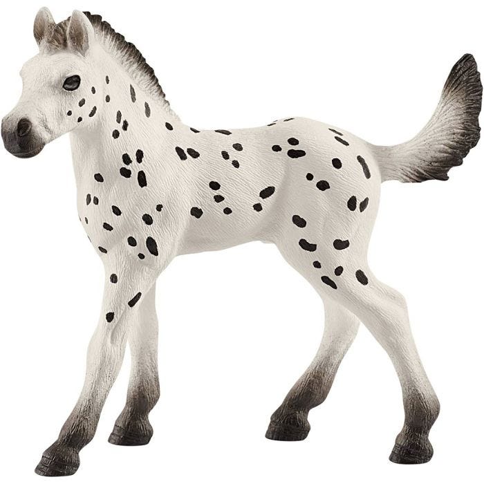Schleich Heste, Føl med pletter, 7,7x8,6x3,2 cm, 1 stk.