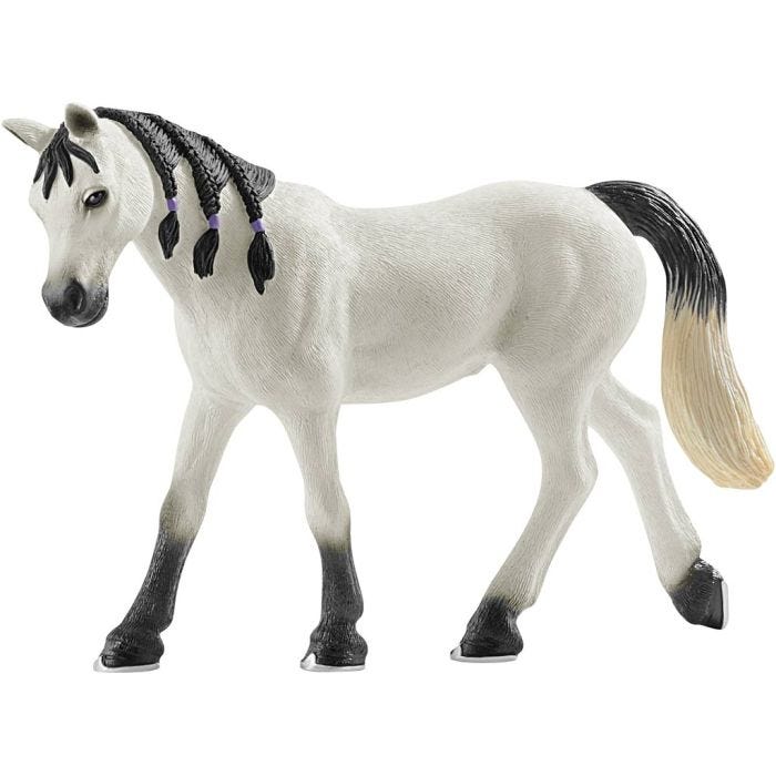 Schleich Heste, Araber hoppe, str. 8,8x13,5x3,1 cm, 1 stk.