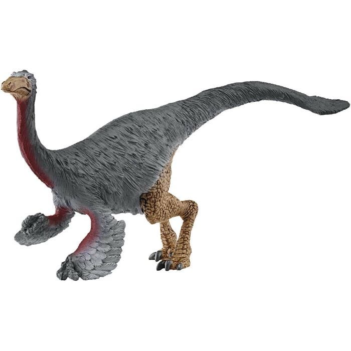 Schleich Dinosaurus, Gallimimus, H: 10 cm, L: 21 cm, B: 4 cm, str. 21,6x4,4x9,1 cm, 1 stk.