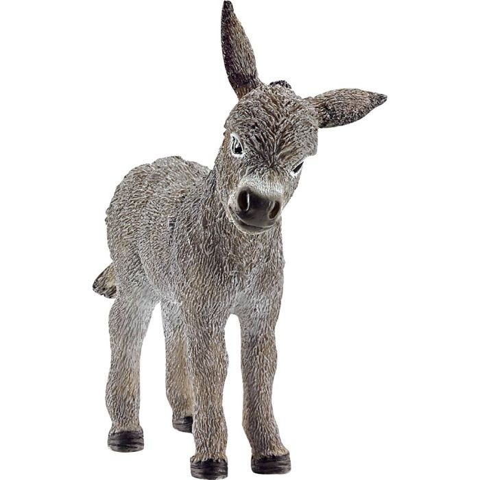 Schleich Bondegårdsdyr, Æselføl, str. 7x7x3 cm, 1 stk.
