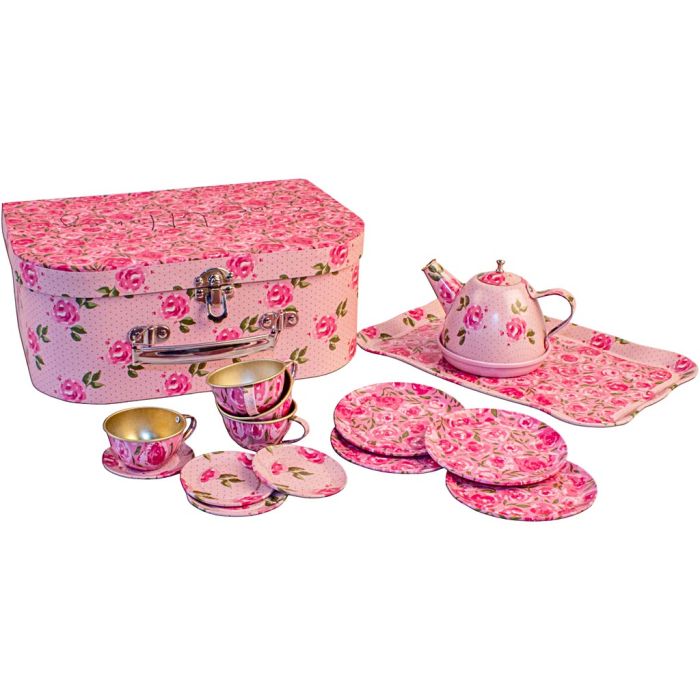 Tesæt i kuffert, str. 26 x 20 cm, 15 dele/ 1 pk.