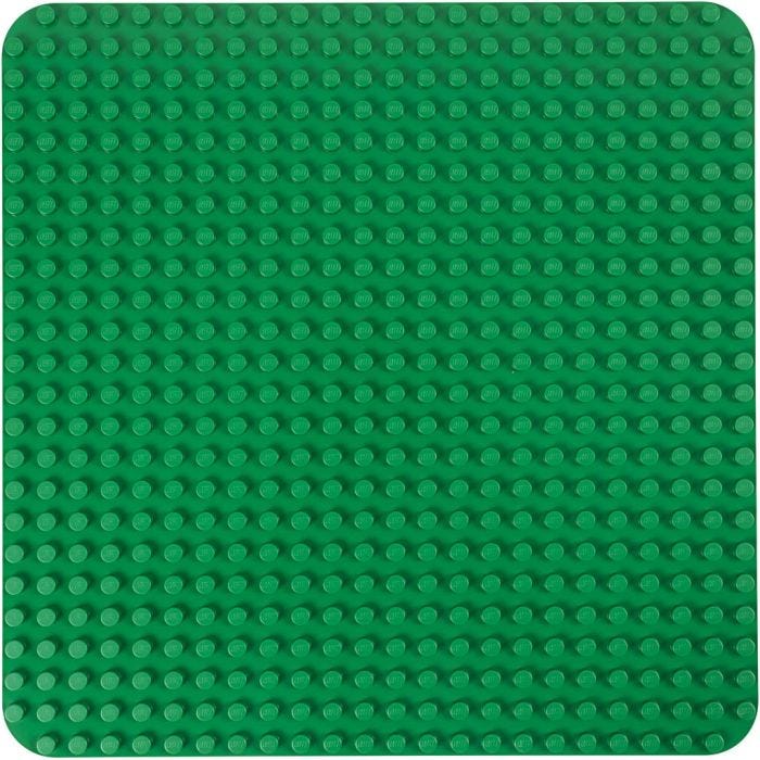 Stor LEGO® DUPLO® Byggeplade, 38 cm, 38x38 cm, grøn, 1 stk.