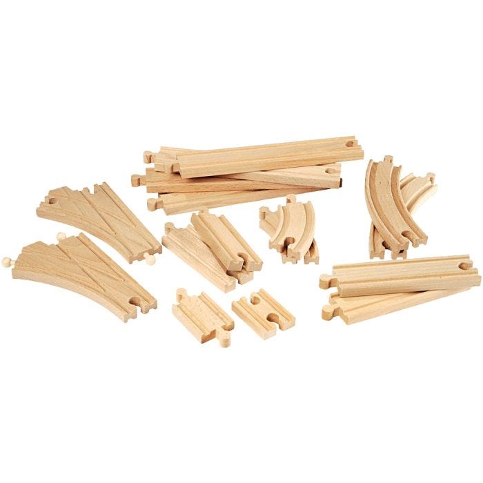 BRIO Togskinner, 16 stk./ 1 pk.