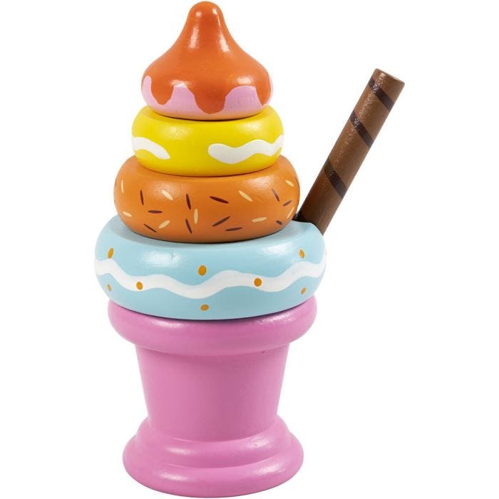 VIGA Sundae Is i Bæger, 1 stk.