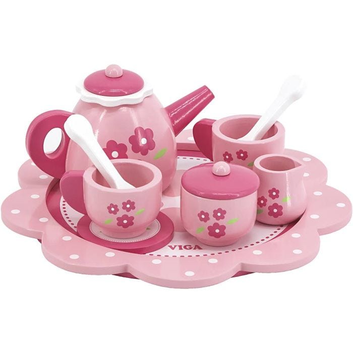 VIGA Te-sæt, H: 9,5 cm, diam. 24 cm, 9 dele/ 1 pk.